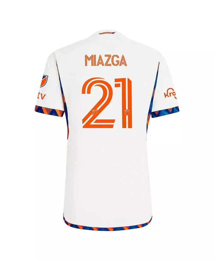 Adidas Men
s Matt Miazga White FC Cincinnati 2024 The Canvas Kit Authentic Player Jersey 3