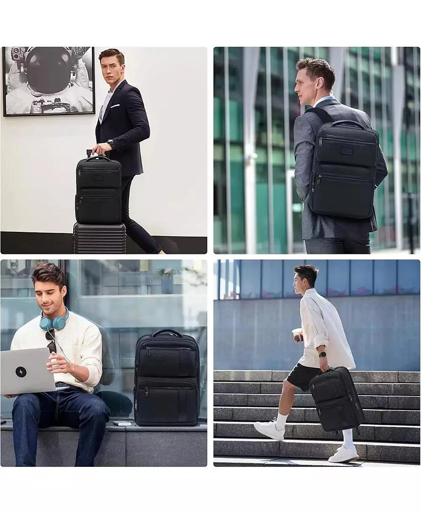 Urbanmax 15.6 Inch Lightweight Laptop Backpack - Water-Resistant Unisex Bag for Daily Commute & Travel 2