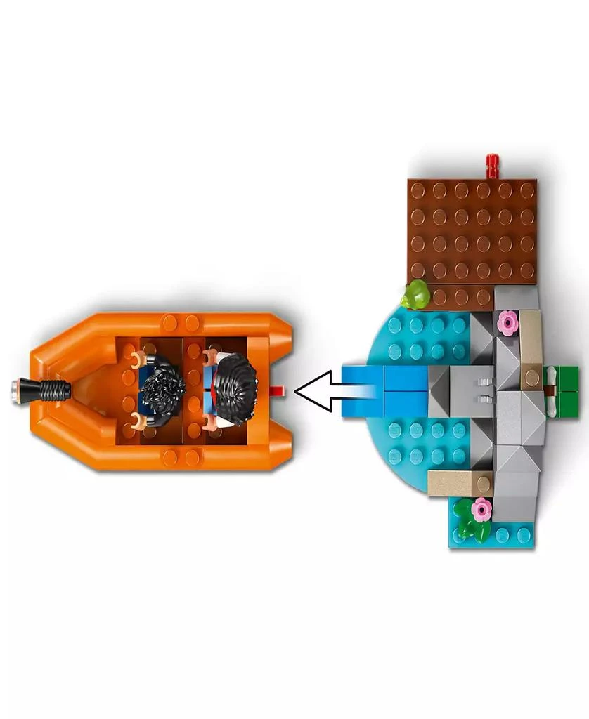 LEGO Jurassic World T. Rex River Escape Dinosaur Toy 76975, 199 Pieces 4