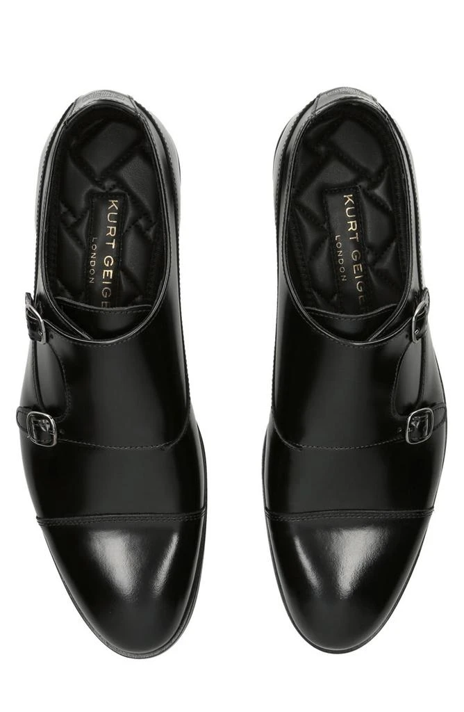 Kurt Geiger Hunter Cap Toe Double Monk Strap Shoe 5