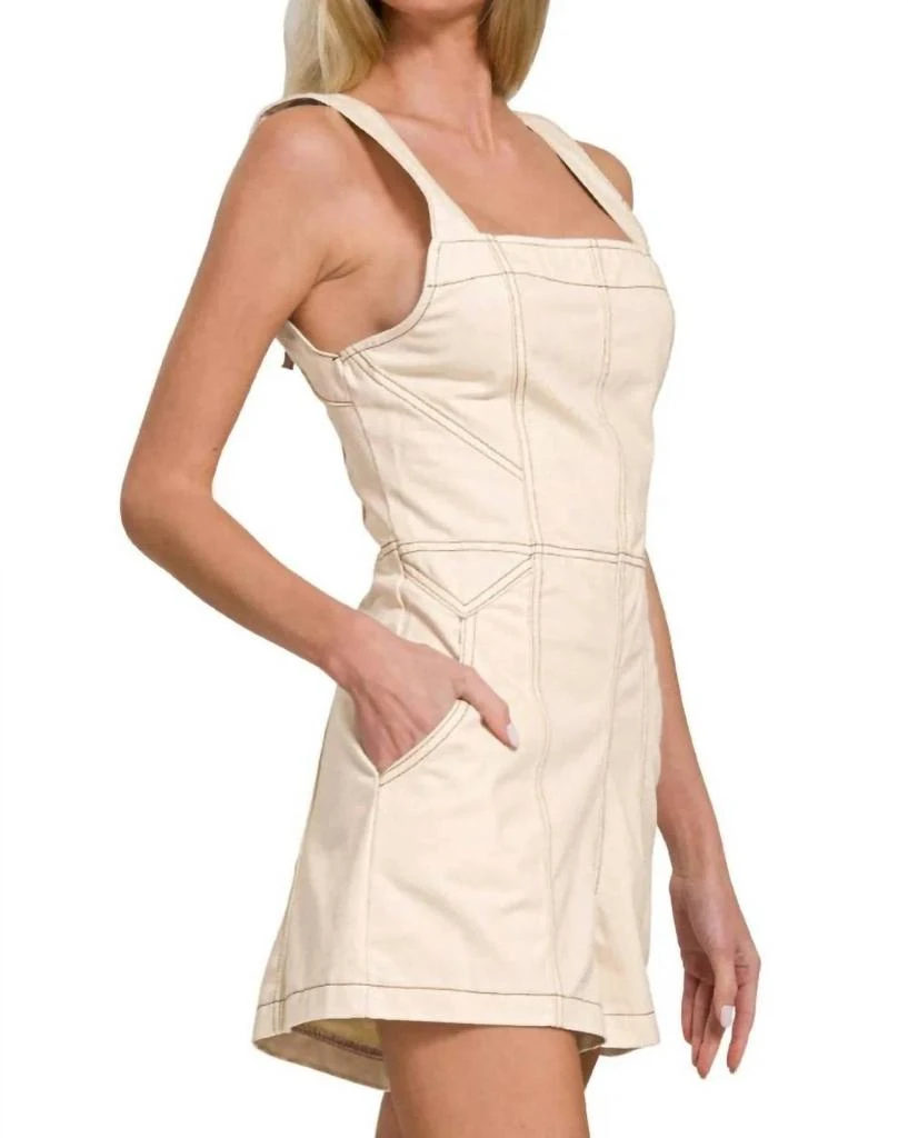 ZENANA Zenana - Tie Back Romper 3