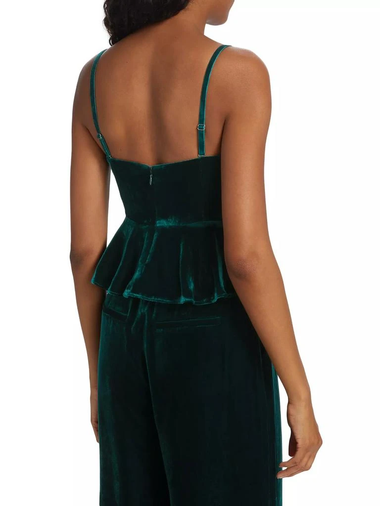 Cami NYC Colette Velvet Bustier Top 5