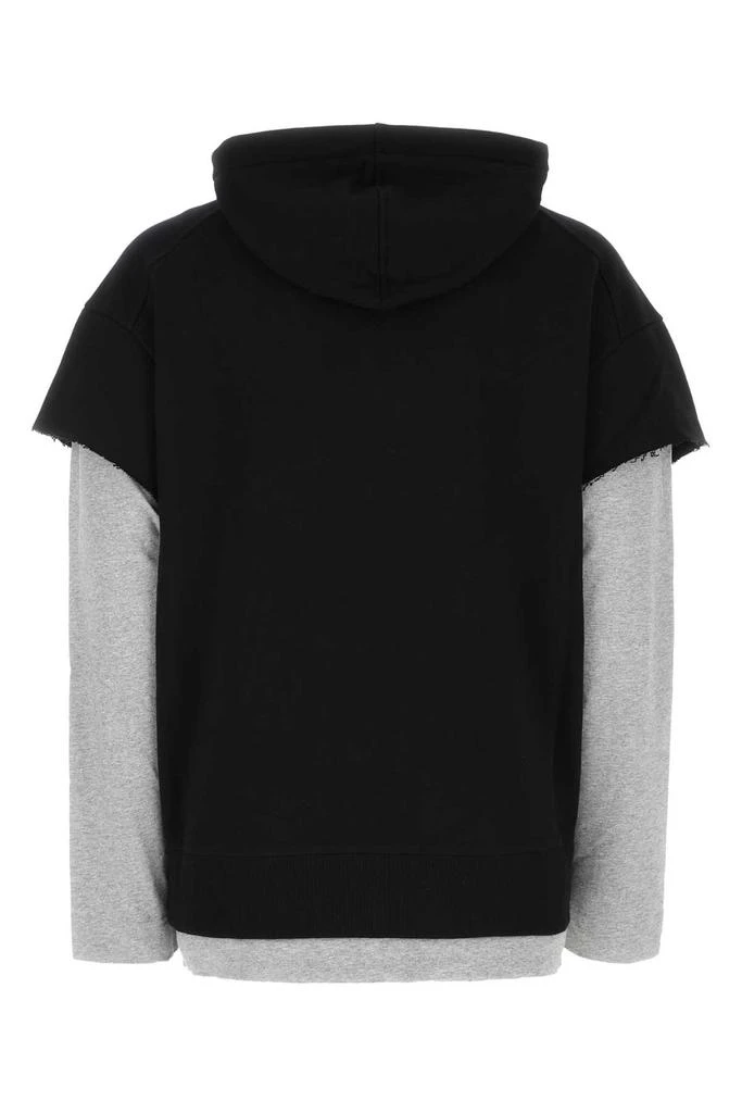 Givenchy Givenchy Logo Printed Layered Zip-Up Hoodie 2