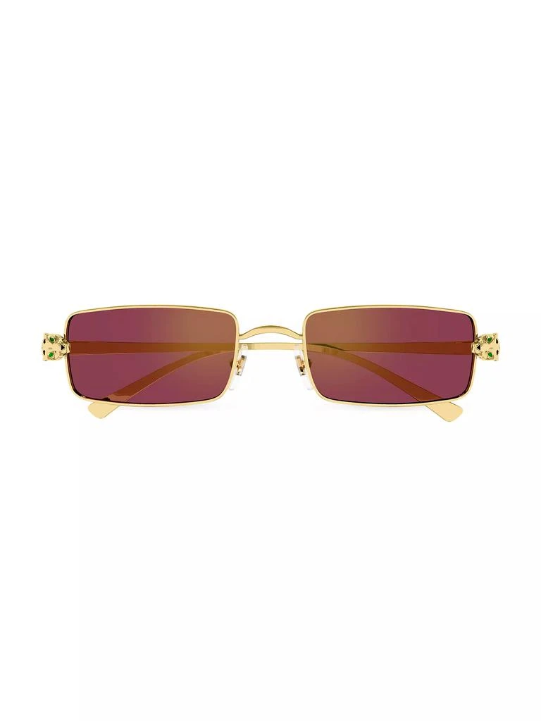 Cartier Panthère Classic CT0473S 54MM Rectangular Sunglasses 1