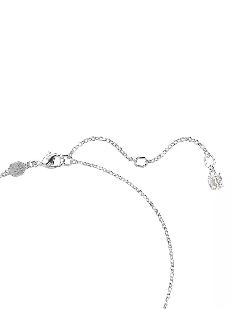 Swarovski Insigne Rhodium-Plated & Crystal Small Cross Pendant Necklace 2