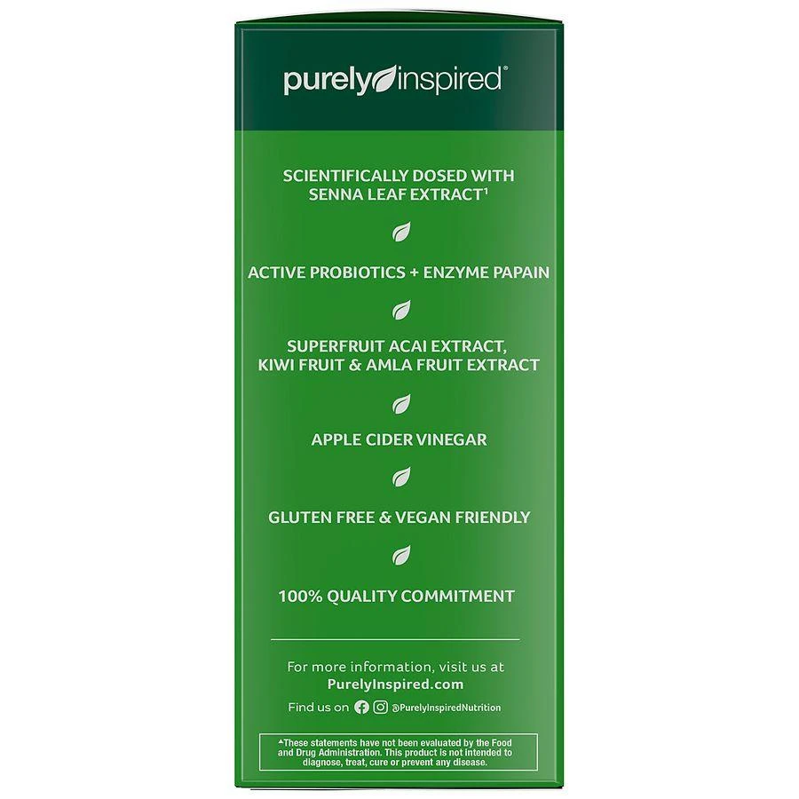 Purely Inspired Organic 7 Day Cleanse, Unique Senna Leaf Extract Formula 2