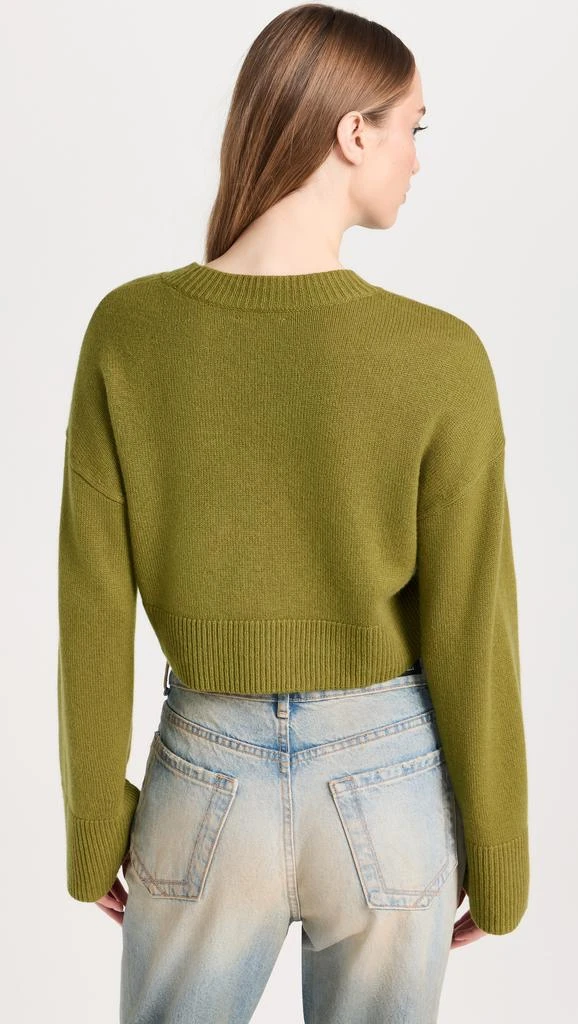 Reformation Paloma Cropped Cashmere Crew 2