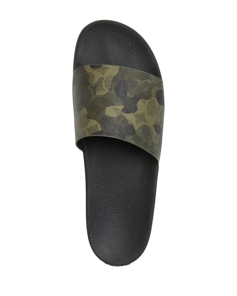 Coach Men's Signature Camo Print Slides 2