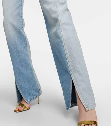 Balmain Two-in-one high-rise jeans 5