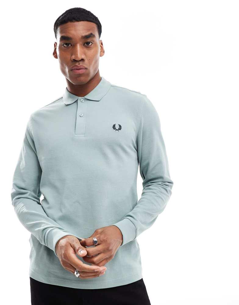 Fred perry long sleeve polo sale online