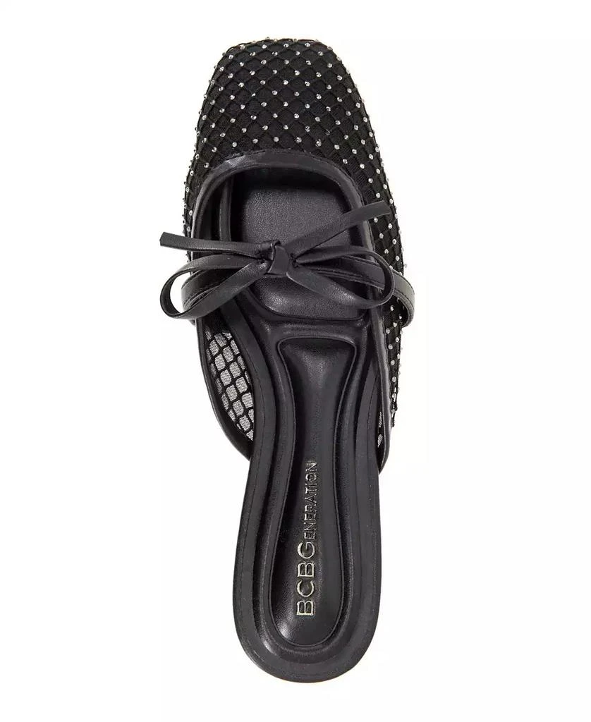 BCBG Women's Hildana Square Toe Flats 4