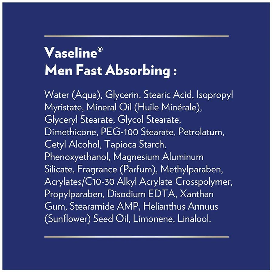Vaseline Fast Absorbing 3-in-1 Face Hands & Body Lotion Fast Absorbing 4