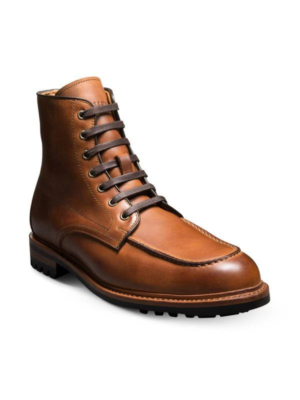 Allen Edmonds Carter Leather Lace Up Ankle Boots 2