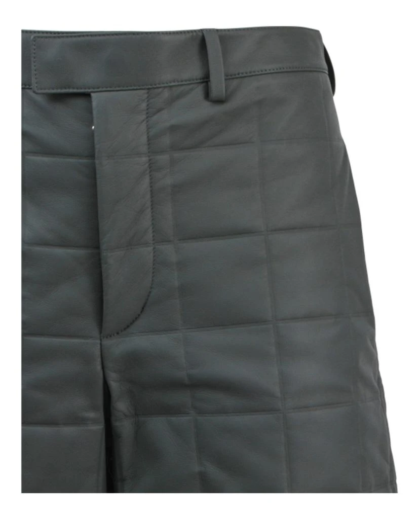 Bottega Veneta Leather Quilted Puffer Shorts 3