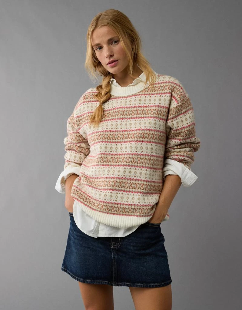 AE AE Whoa So Soft Crew Neck Sweater 1