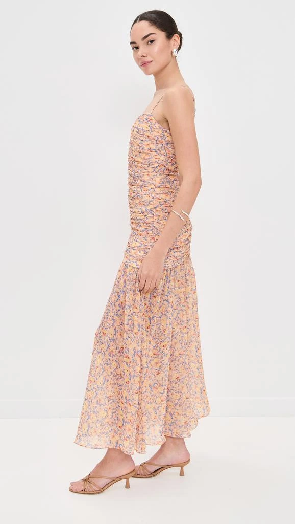 Kika Vargas Pamela Dress Yellow Garden 3