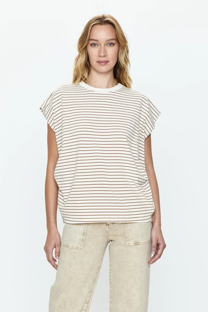 Pistola Denim Trina Muscle Tee - Sable Stripe 2