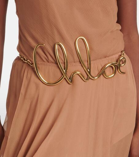 ベルト Chloe Chloe Iconic Thin Belt In Smooth Leather Chloé Iconic slim leather belt in black - Chloe | Mytheresa