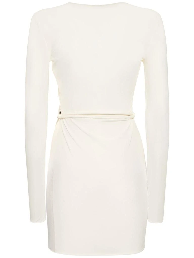 TOM FORD Jersey Wrap Mini Dress 4