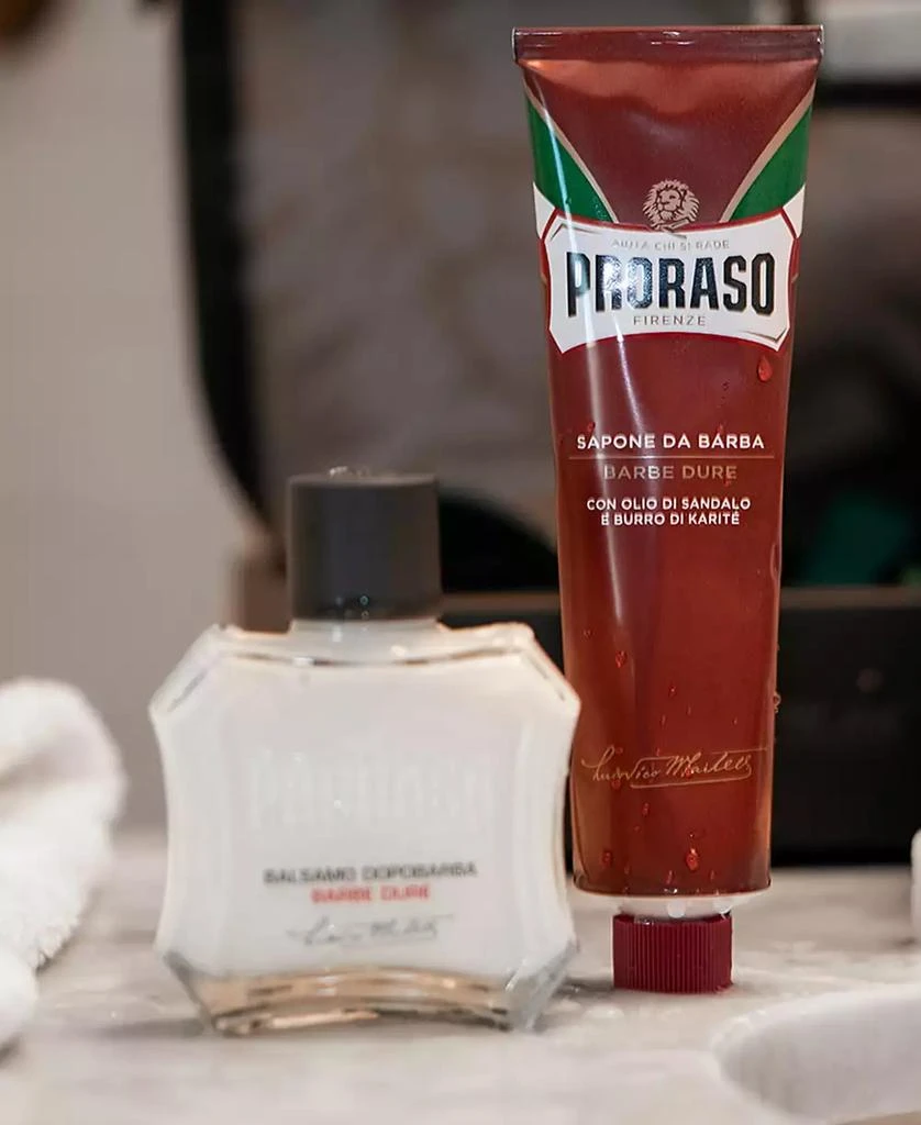 Proraso 2-Pc. Classic Shaving Cream
After Shave Balm Set - Nourishing Formula For Coarse Beards 7