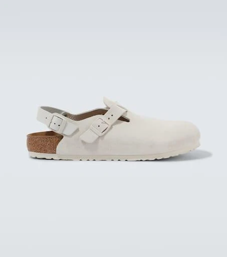 Birkenstock Tokio suede slingback clogs 1