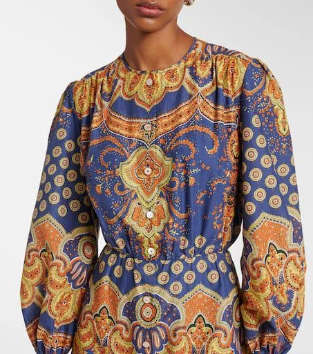 Valentino Voyage Imaginaire cotton shirt dress 4