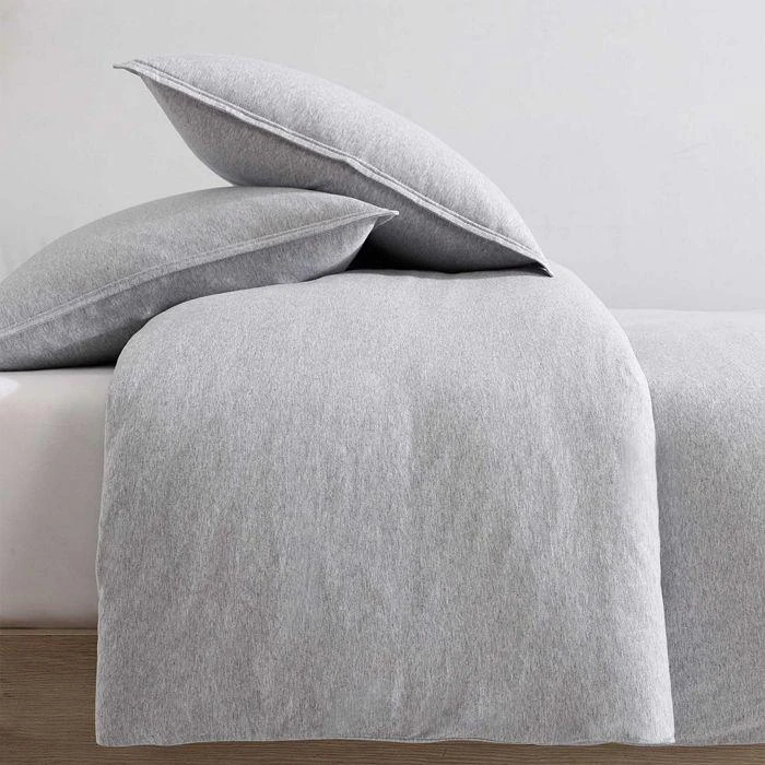 Calvin Klein Modern Cotton Blend Melange Jersey 4 Piece Sheet Set, Queen 2