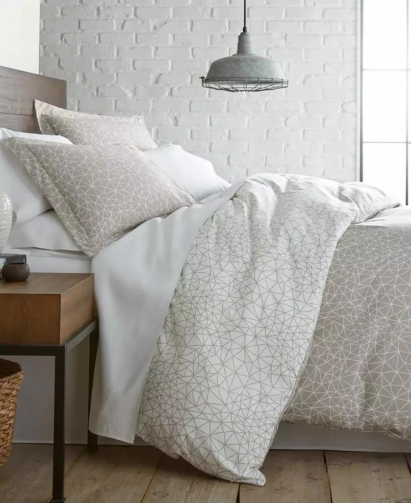 SOUTHSHORE FINE LINENS Geometric Maze Down Alternative 3-Pc. Comforter Set 1