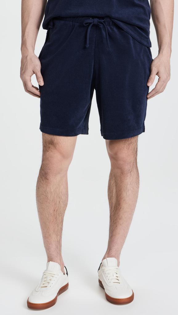 Onia Towel Terry Pull On Shorts 7.75"