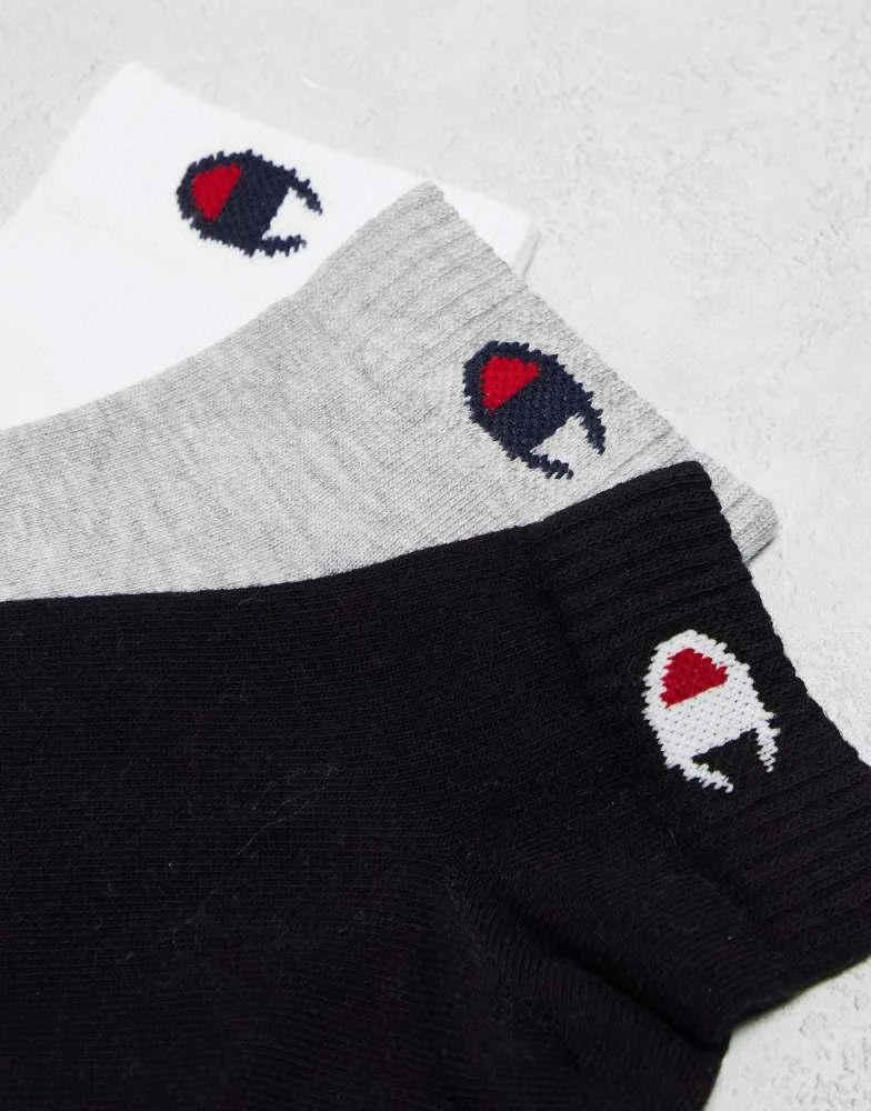 CHAMPION Champion 3 pack crew socks in multi 2