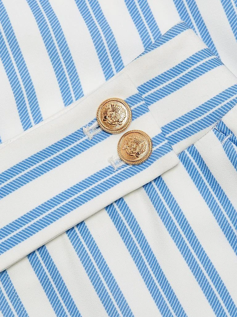 Toccin Eden Cigarette Striped Pants 7
