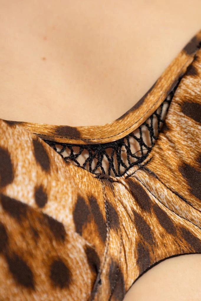 La Perla La Perla Animal Print Swim Top 4