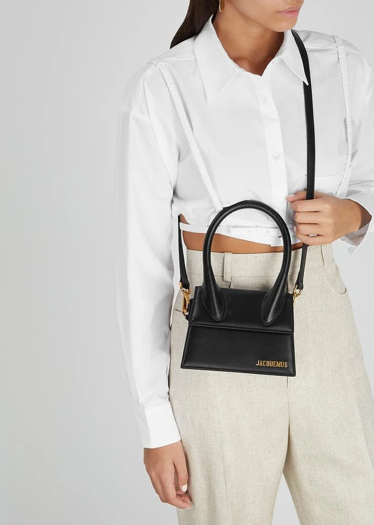 Jacquemus Le Chiquito Moyen leather top handle bag 6
