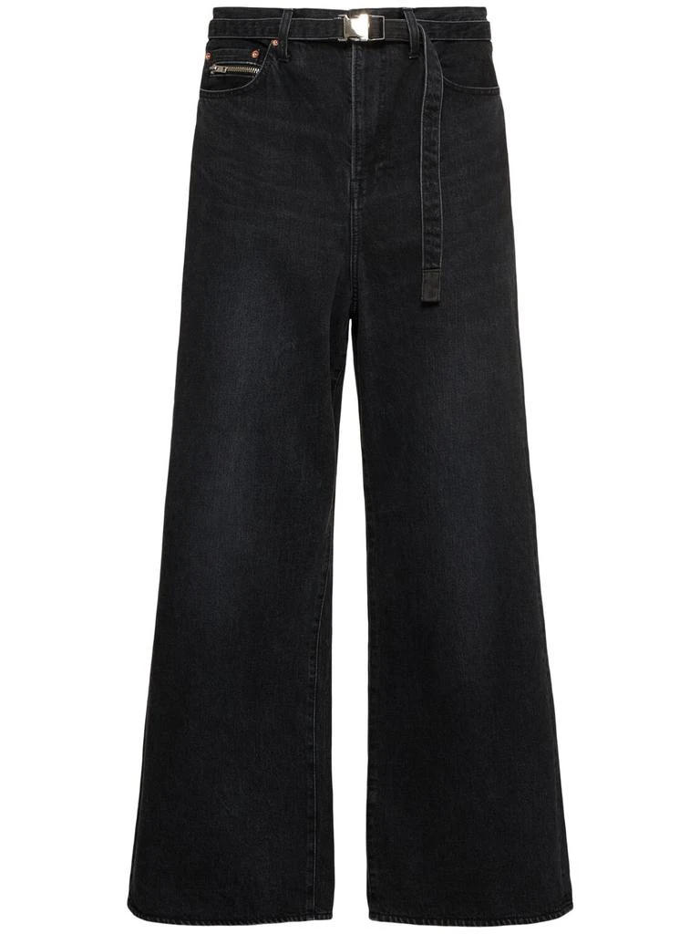 Sacai Wide Denim Jeans 1