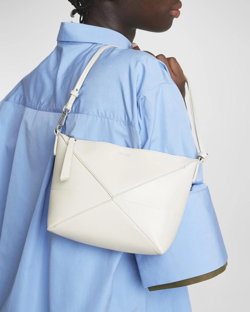 Loewe Puzzle Fold Leather Pouch Shoulder Bag 4