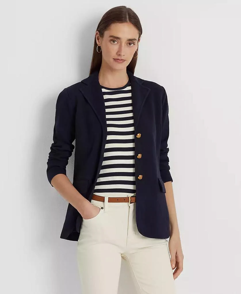 Lauren Ralph Lauren Sweater-Knit Blazer, Regular & Petite 1