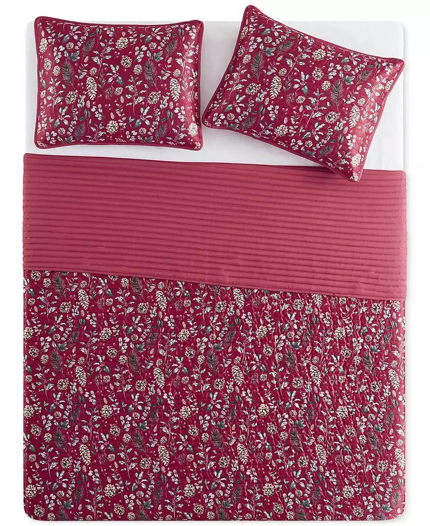 Evergreen Ivy Gloria Charmeuse 2-Pc. Quilt Set 3