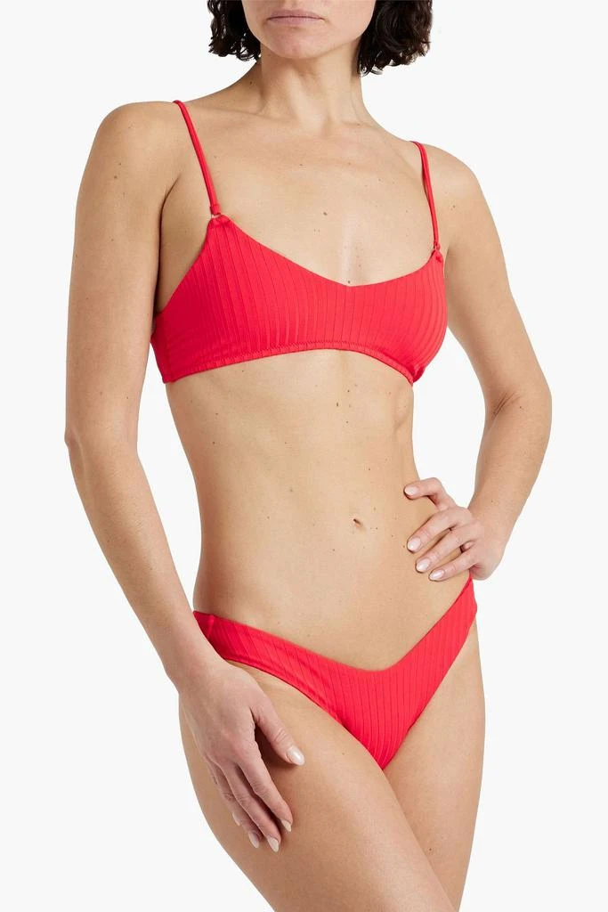 MELISSA ODABASH Vienna ribbed bikini top 2