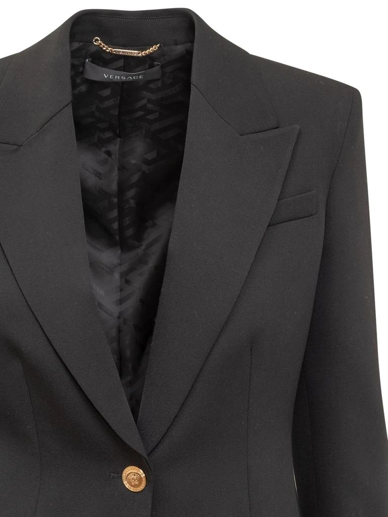 Versace Versace Single-Breasted Buttoned Blazer 5