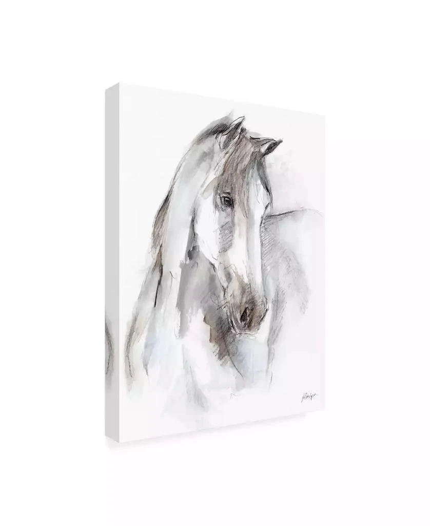 Trademark Global Ethan Harper Watercolor Equine Study I Canvas Art - 36.5" x 48" 2