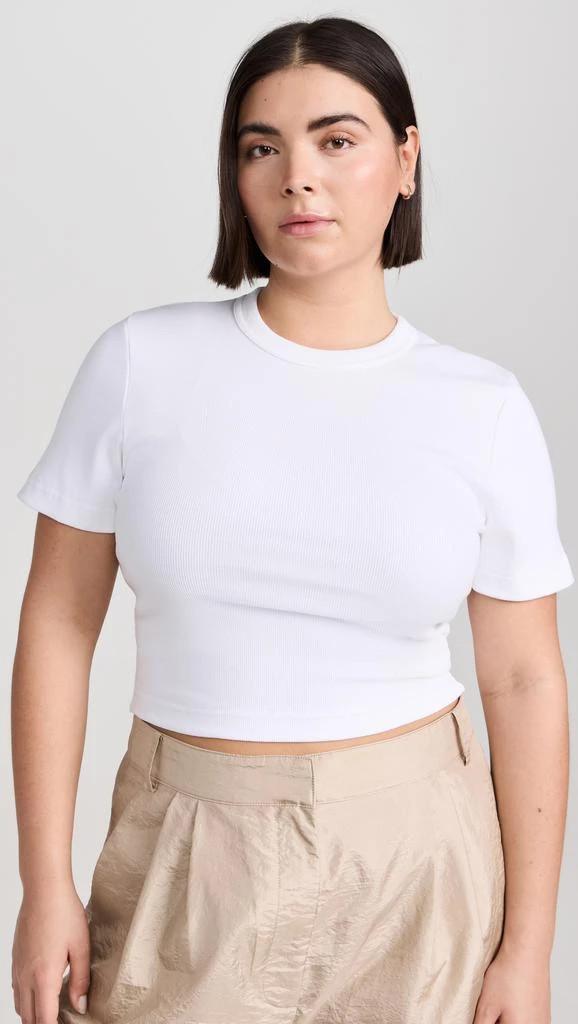 Tibi Cropped Baby Tee 8