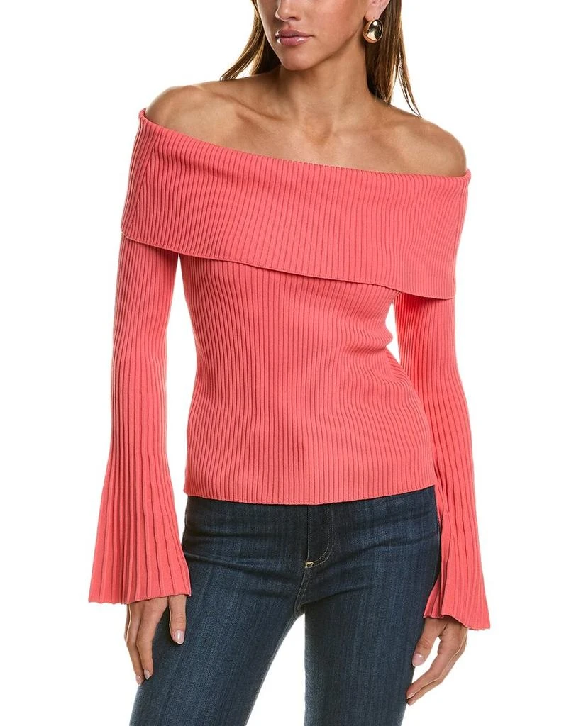 BCBG Off Shoulder Sweater 1