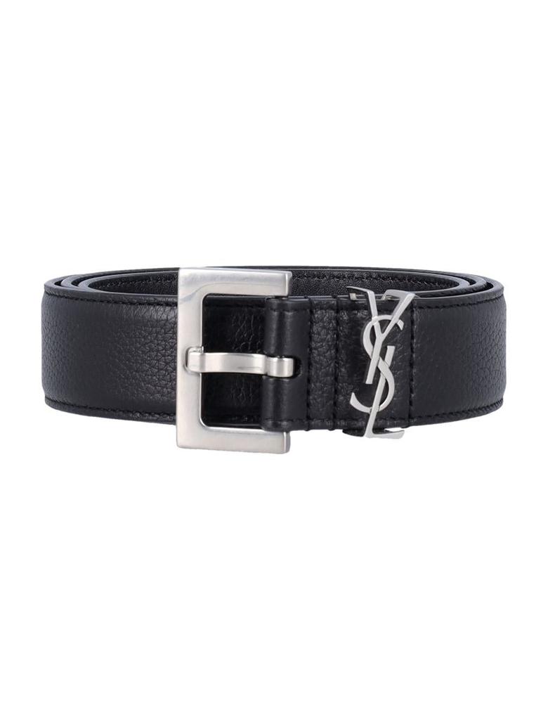 【SAINT LAURENT】Cassandra belt スムースレザー カサンドラ 極細ベルト（スムースレザー） | Saint Laurent | YSL JP