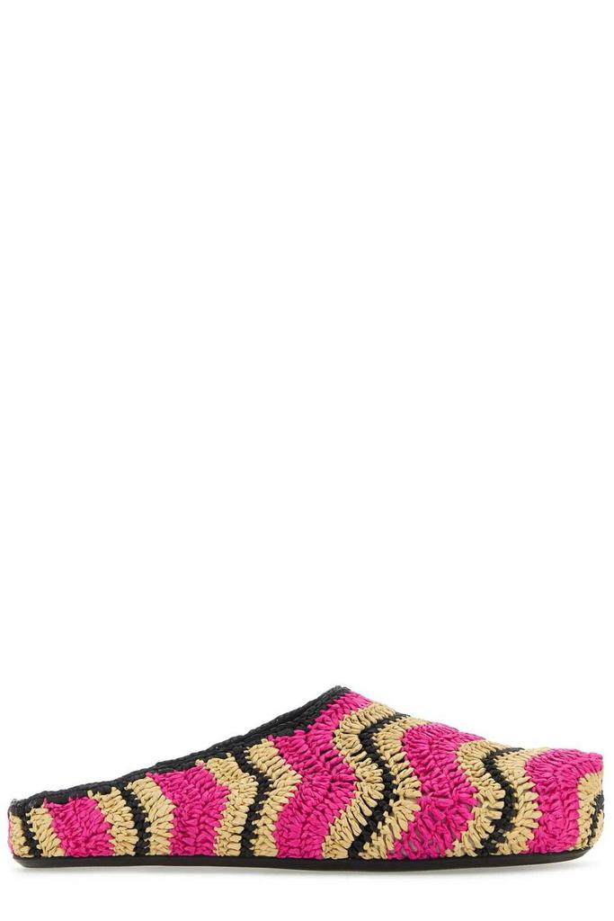 【MARNI】 x No Vacancy Inn woven mules x No Vacancy Inn woven mules in yellow - Marni | Mytheresa