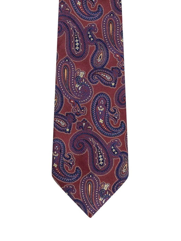 ETRO Etro Paisley Jacquard Pointed-Tip Tie 2