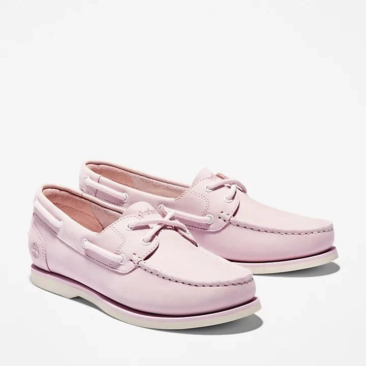 Timberland Classic Boat Shoe for Women in Pink 4