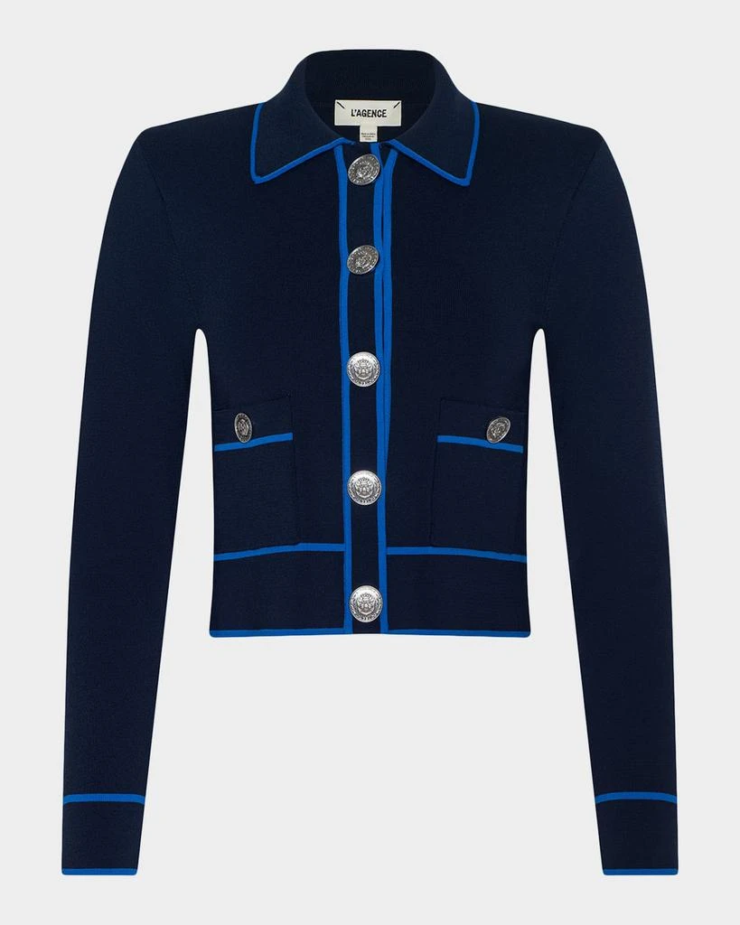 L
Agence Tala Stretch Knit Cardigan