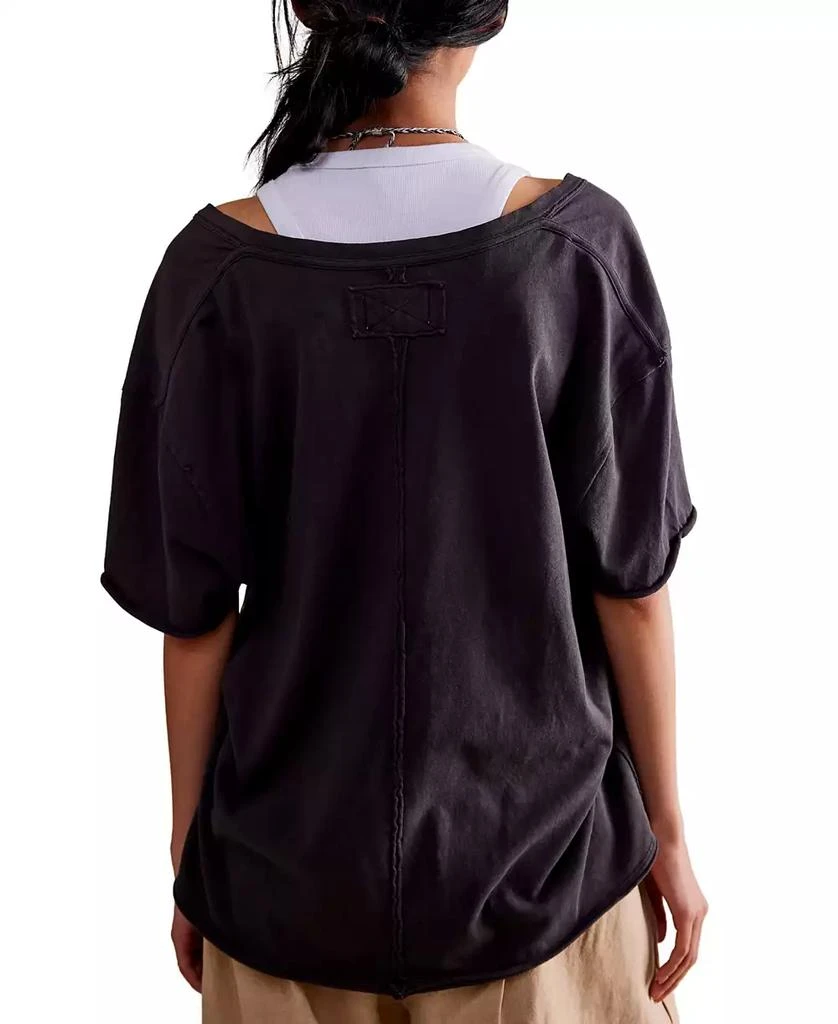 Free People Women's Nina V-Neck T-Shirt 2