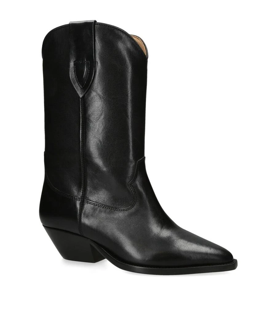 Isabel Marant Leather Duerto Cowboy Boots 40 3