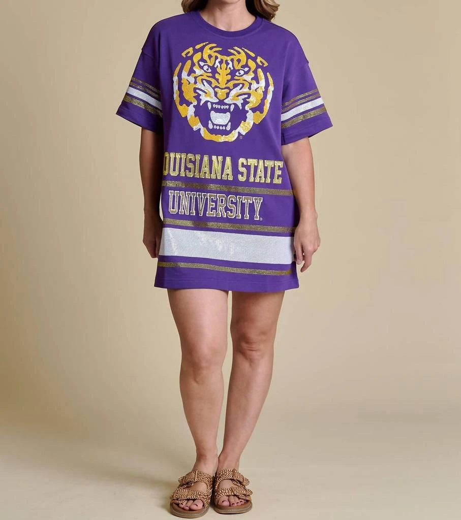 STEWART SIMMONS Stewart Simmons - The Sideline T-shirt Dress Lsu